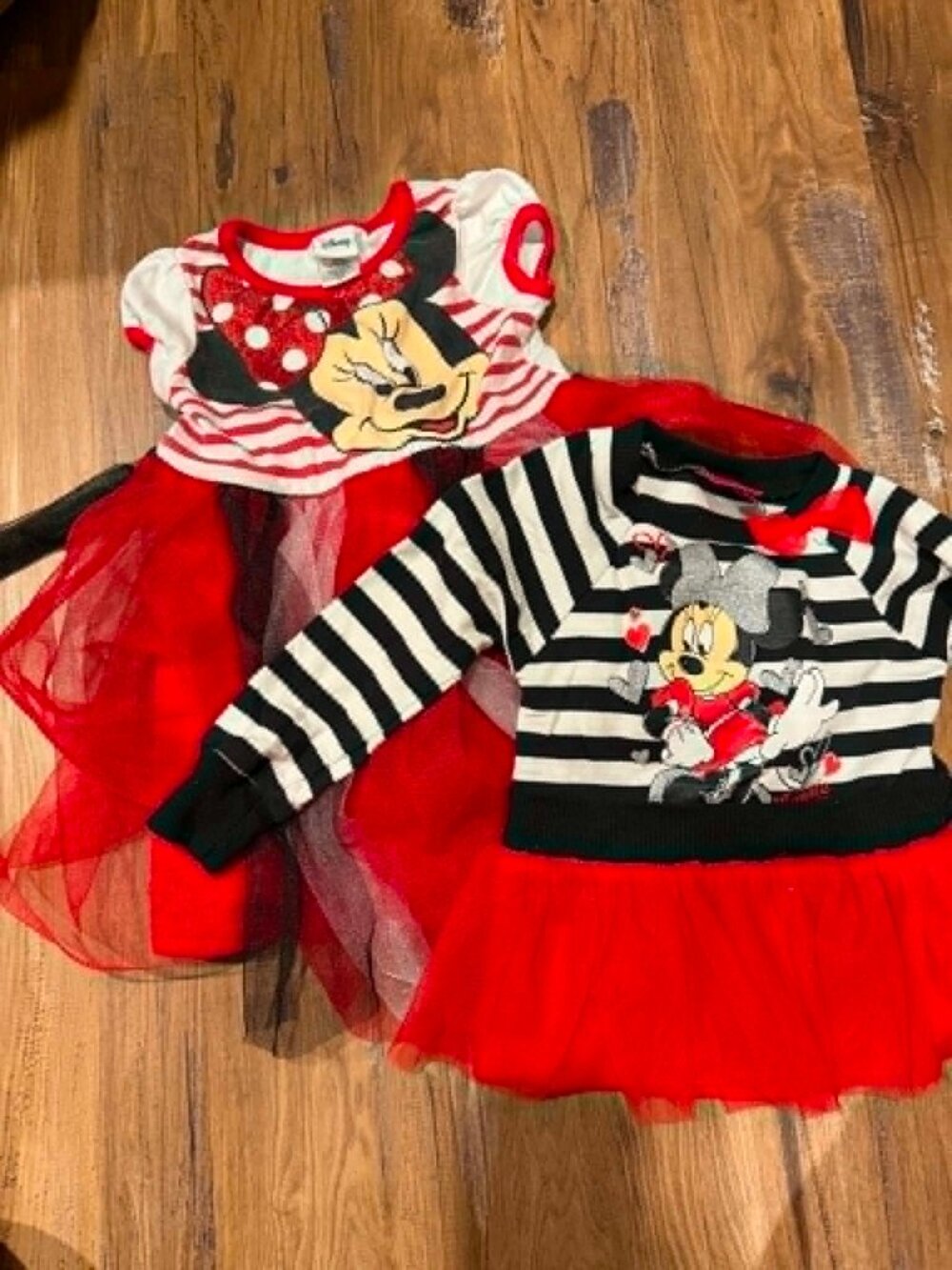 Toddler Girl Minnie Mouse Dress Bundle 2T